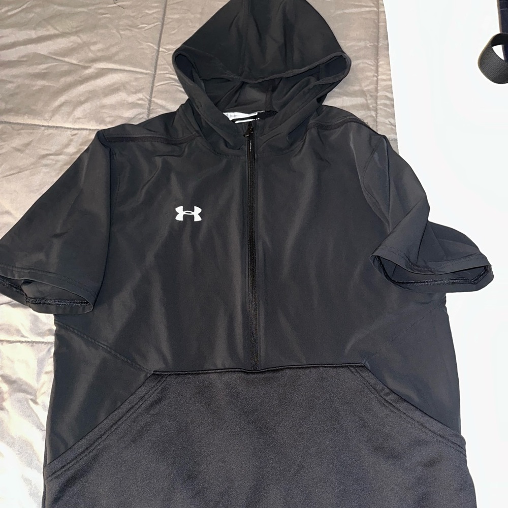 Under Armour Short Sleeve Zip Up Jacket.
